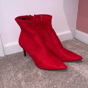 Steve Madden sock ankle booties